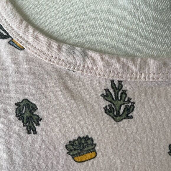 Vibe ‘N’ Cactus Crop Top Large - Picture 2 of 8
